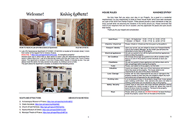 Δημιουργία ηλεκτρονικού οδηγού για ακίνητα βραχυχρόνιας μίσθωσης - GoForBNB